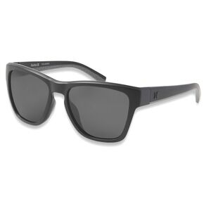 Hurley Mod Keyhole Square Polarized Sunglasses NWT Black / Grey - #44936-SUN1